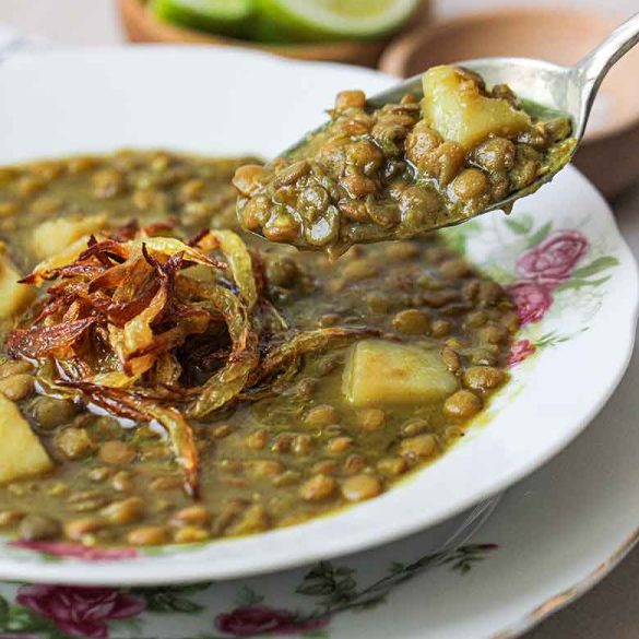 عدسی گرم برای صبحانه