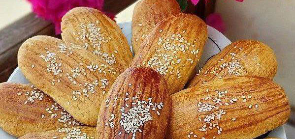 شیرینی (کلوچه) نان چای زنجان