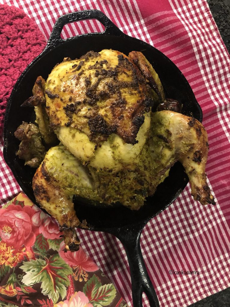سرو مرغ شکم پر