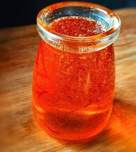 طرز تهیه شربت زعفران