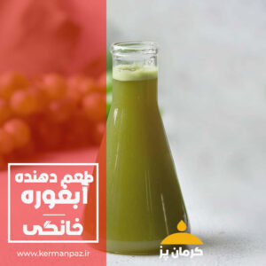 طعم دهنده آبغوره 6 آبغوره خانگی کرمان پز