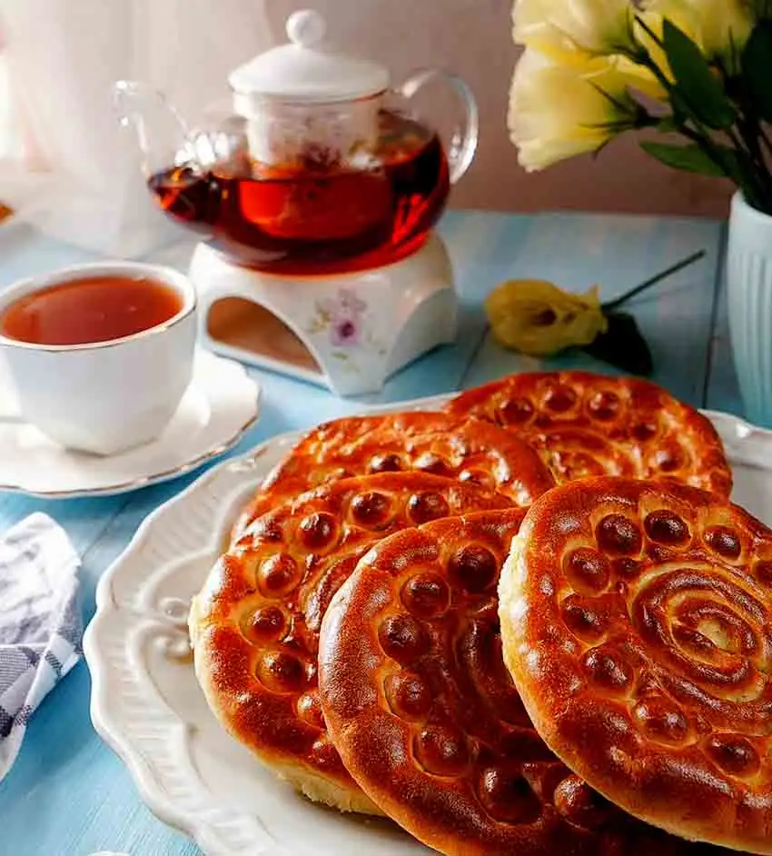 طرز تهیه کلوچه فومن 5 سرو کلوچه فومن
