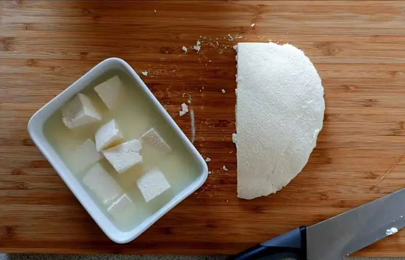 پنیر خانگی سفت و خوشمزه