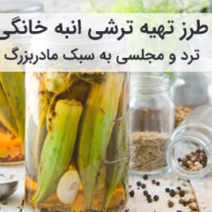 طرز تهیه ترشی بامیه