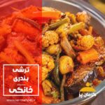 ترشی بندری 10 ترشی بندری خانگی